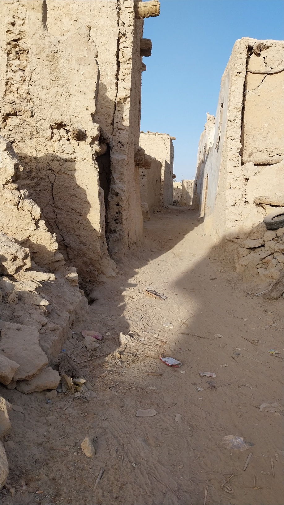 the ruins of the new-old Siwa